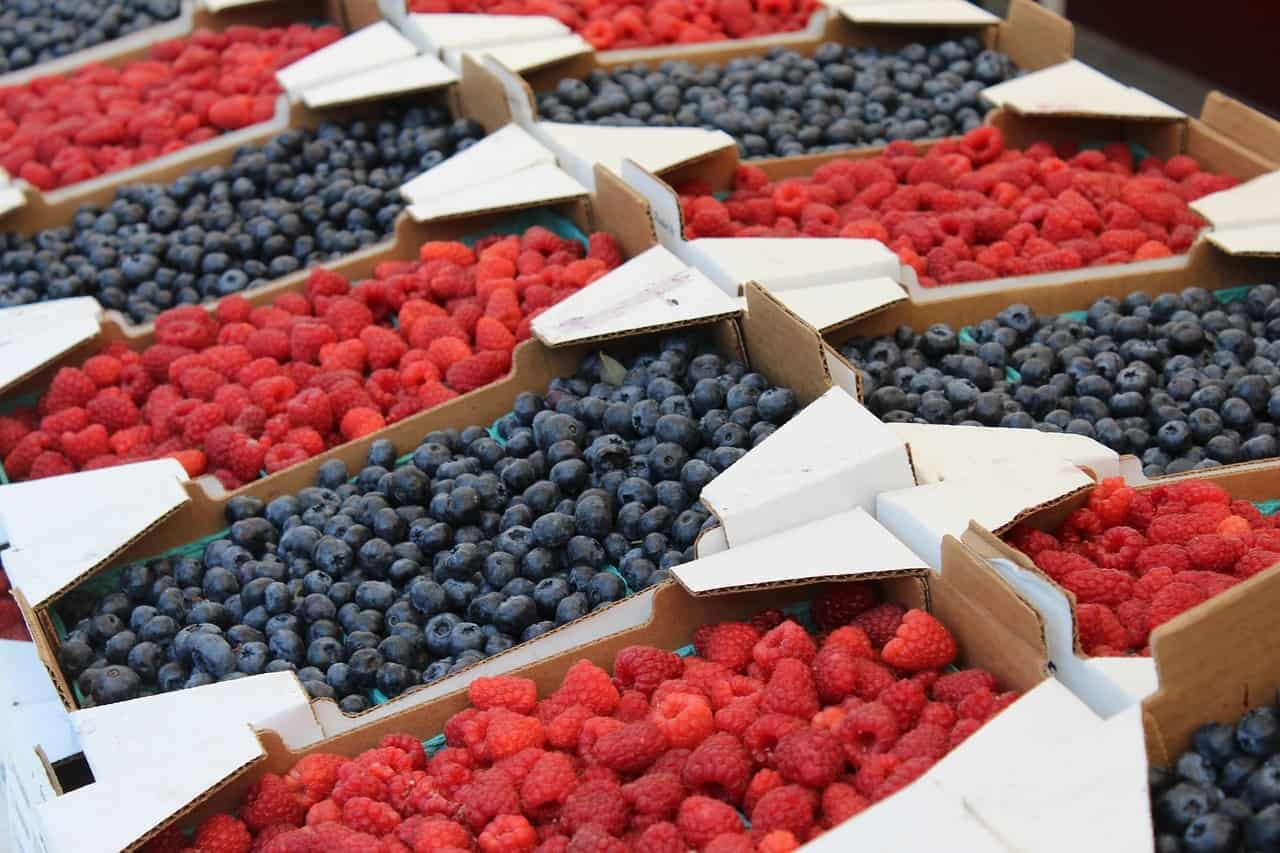 raspberries-blueberries