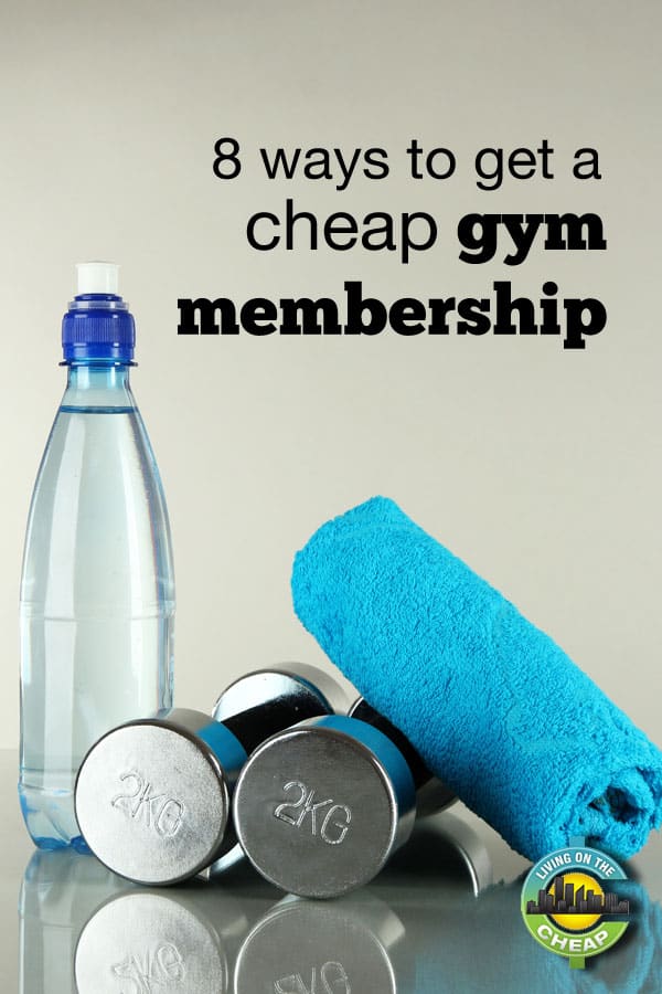 Going to the gym doesn't have to be expensive! Here are 8 ways to get a gym membership without breaking the bank. Who says cheap workouts don't work just as well as pricey ones to get you healthy!