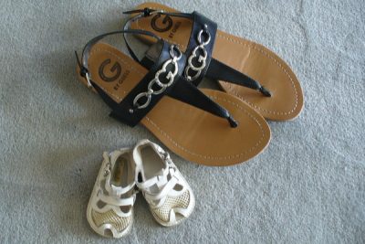 sandals-then-and-now