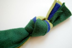 How to make a braided-rope dog toy
