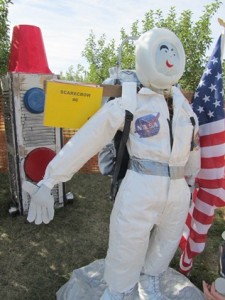 Neil Armstrong Scarecrow