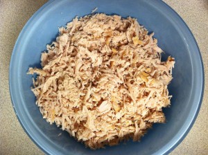 Leftover turkey recipe