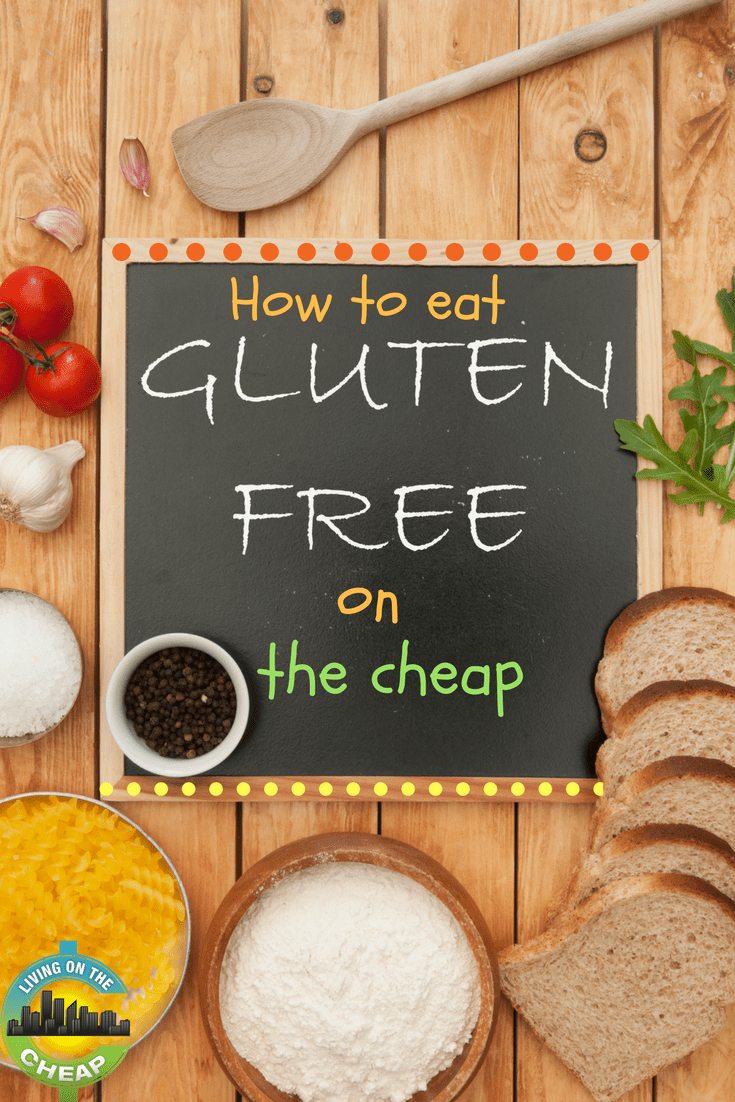 Gluten free living je známý pro bytí drahé, ale můžete jíst lepek zdarma na levné, zjistit, jak v tomto příspěvku. #cheapfood #bezlepkové #moneysavingtips 