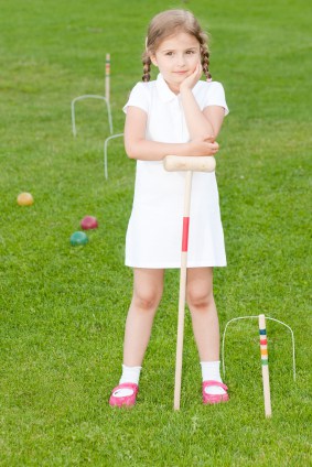 This fresh-looking croquet player is as cute as a button. Photo by iStock.