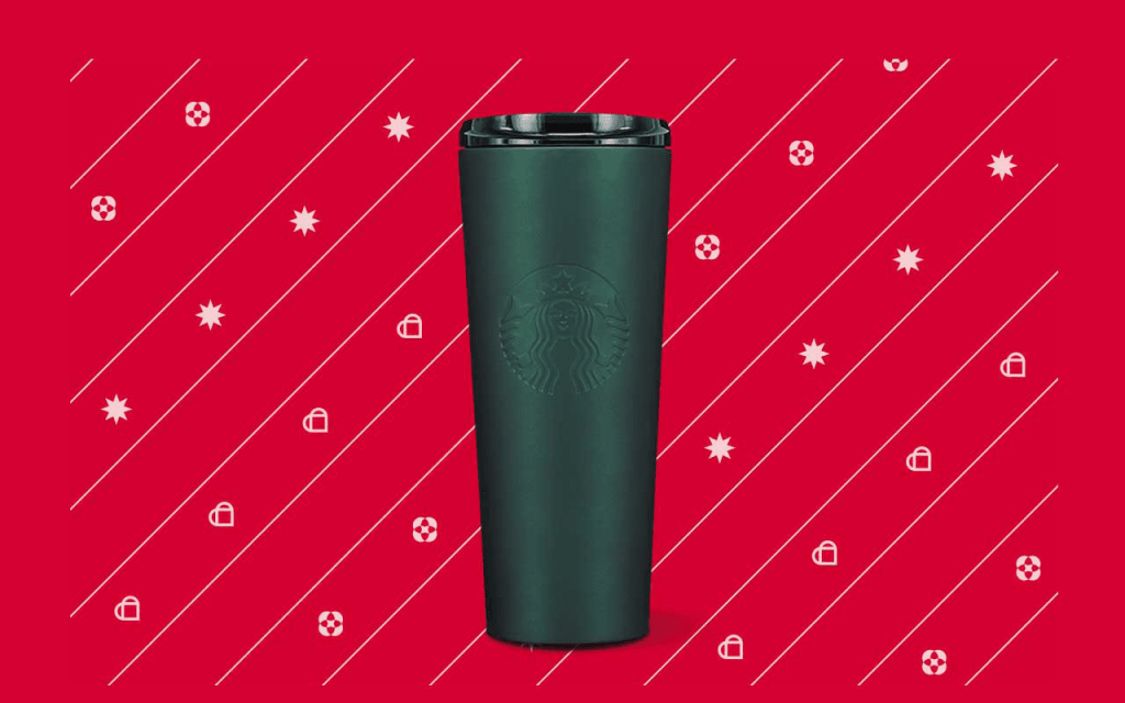 Buy special Starbucks tumbler, get free coffee or tea every day in