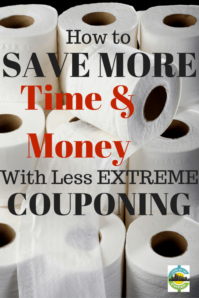 Si vous avez déjà vu l'émission Extreme Couponing de TLC, vous pourriez conclure que les coupons sont pour les fous. Vous n'avez pas besoin d'une réserve de papier toilette de cinq ans, et vous n'avez surtout pas envie de consacrer 40 heures par semaine à la planification de vos courses. Si vous faites un peu d'étude et de suivi, vous pouvez facilement concevoir une stratégie de coupons pour vous-même qui vous donne un maximum d'économies avec un minimum de temps investi.'ve ever seen TLC's "Extreme Couponing," you might conclude that coupons are for crazy people. You don't need a five-year supply of toilet paper, and you especially don't want to devote 40 hours a week to planning your grocery shopping. Si vous avez déjà vu l'émission Extreme Couponing de TLC, vous pourriez conclure que les coupons sont pour les fous. Vous n'avez pas besoin d'une réserve de papier toilette de cinq ans, et vous n'avez surtout pas envie de consacrer 40 heures par semaine à la planification de vos courses. Si vous faites un peu d'étude et de suivi, vous pouvez facilement concevoir une stratégie de coupons pour vous-même qui vous donne un maximum d'économies avec un minimum de temps investi. do a little studying and monitoring, you can easily design a coupon strategy for yourself that gives your maximum savings with minimum time invested.