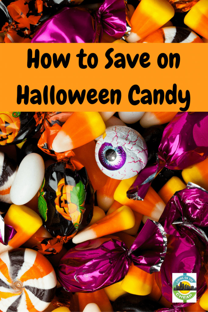 It’s officially time to start building your stockpile of candy for the annual parade of trick-or-treaters on October 31. Check out this post for 8 ways to save on Halloween candy this year. #halloweencandy #moneysavingtips #halloween