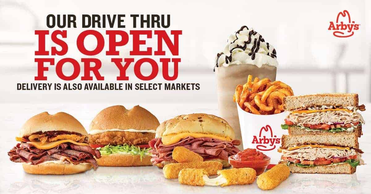 Feed your family for less with Arby's Drive-Thru Deals