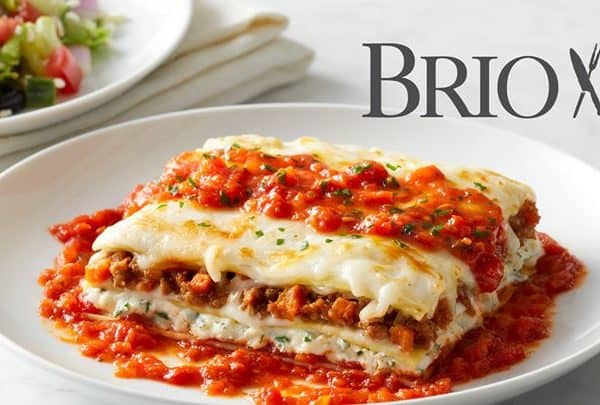 BRIO Tuscan Grille serves half-price lasagna - Living On The Cheap