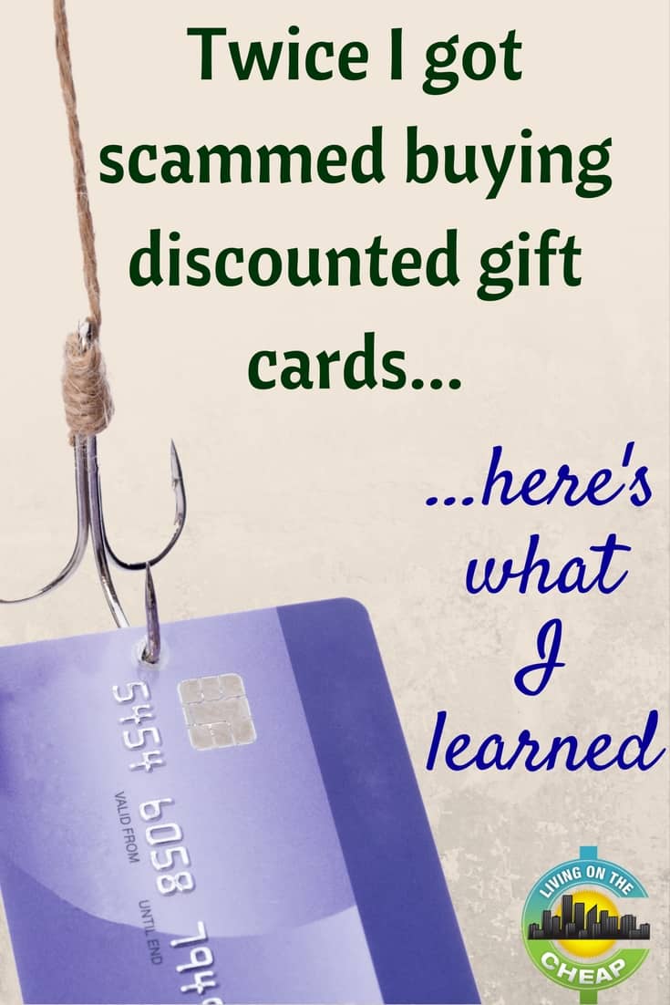 I’m a sucker for buying discounted gift cards to retailers where I normally shop. An extra 18 percent off at Old Navy or 24 percent off at Michael’s in addition to their coupons and sales? Yes, please! Trouble is, the gift card resale market has its share of scammers. A lesson I learned the hard way. #savemoney #avoidscams #giftcardtips