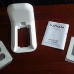 Echogear Outlet Shelf organizes phone-charging spot