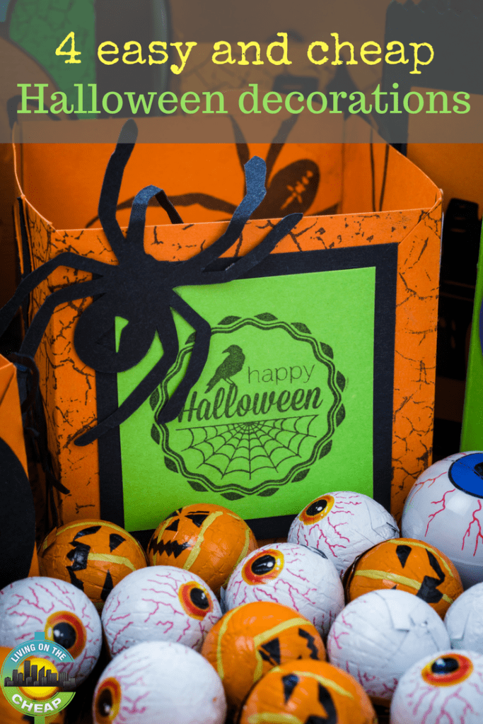 4 easy and cheap Halloween decorations Living On The Cheap