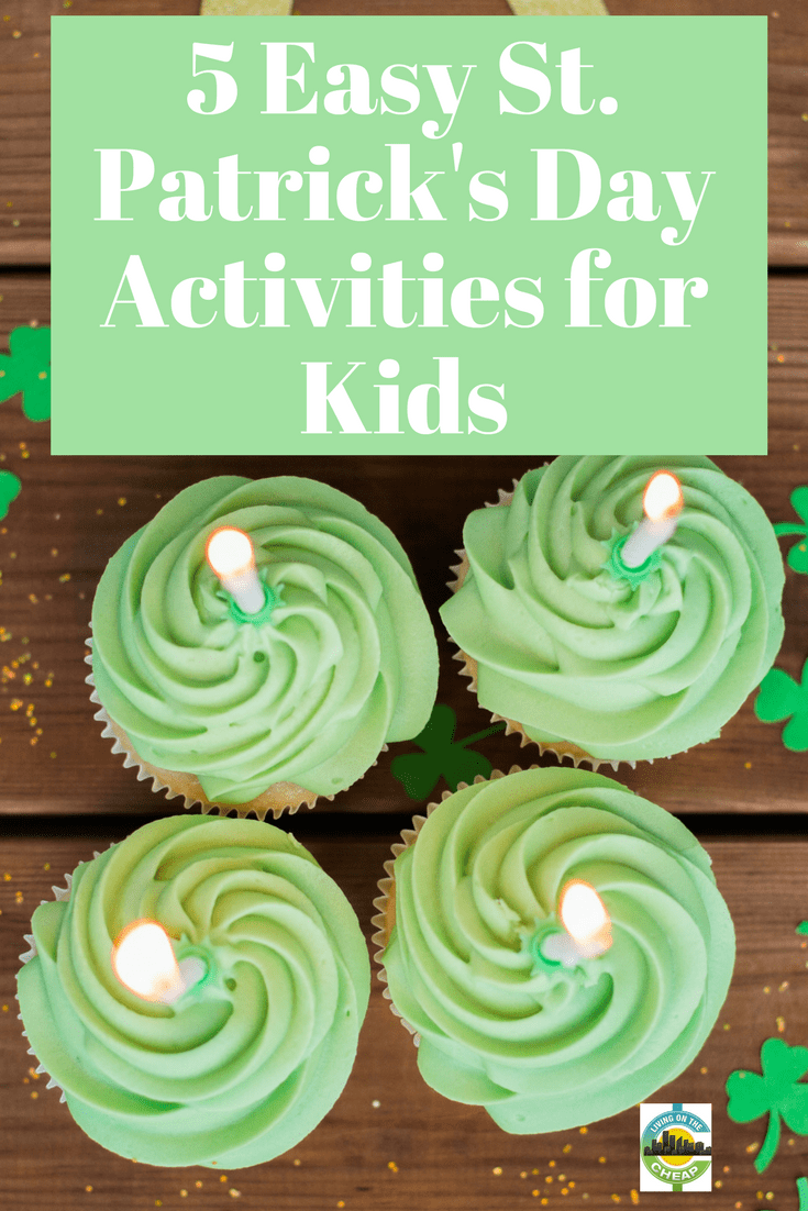 Looking for some fun and easy activities for St. Patricks day, check out these 5 easy St. Patricks Day activities for kids! #stpattysday #stpatricksday #kidsfun #kidactivities