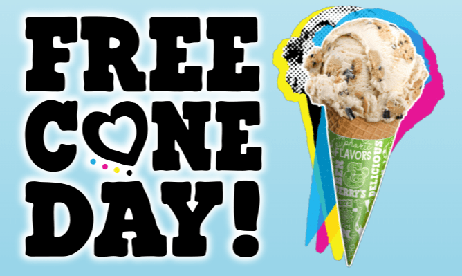 Ben-Jerrys-Free-Cone-Day - Living On The Cheap