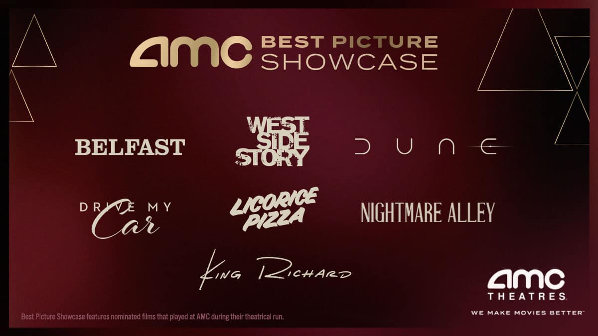 See Oscar nominees at AMC Best Picture Showcase for 5 each Living On