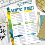 Free printable budget sheets to help you manage your money