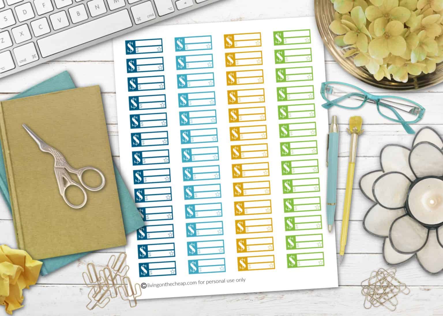 Free printable budget sheets to help you manage your money - Living On ...