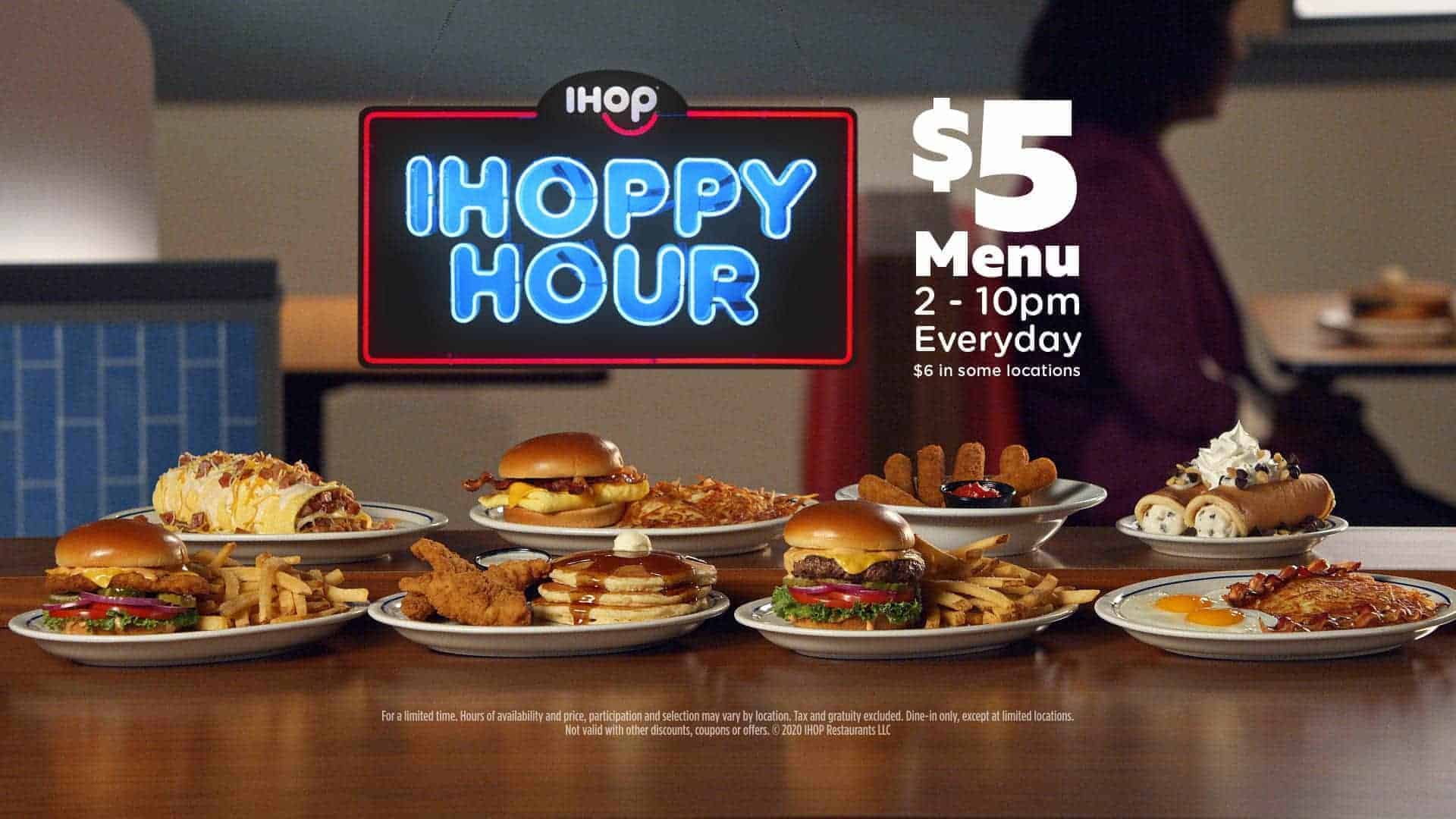 IHOP offers IHOPPY Hour with daily specials Living On The Cheap