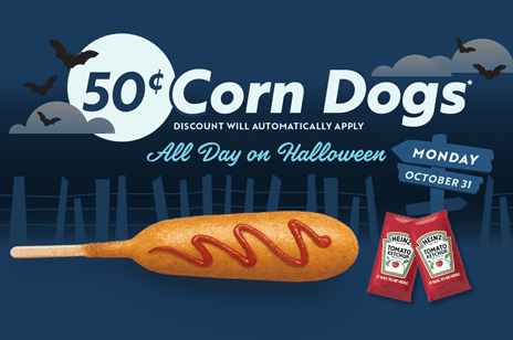 ALL tickets $5 and 50-cent hot dogs Monday