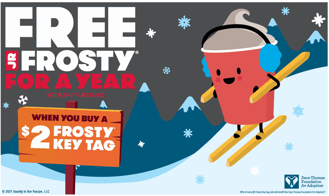 FREE Wendy's Frosty for 2022