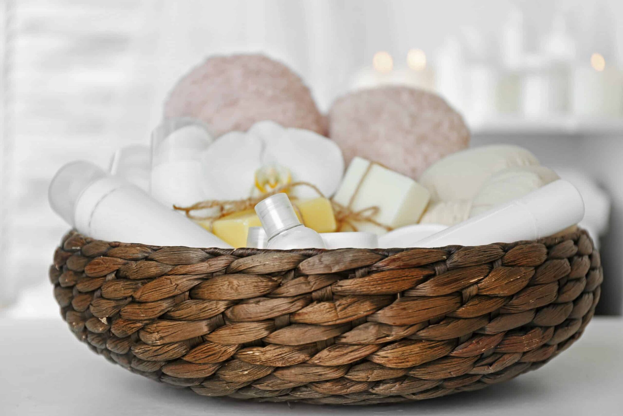 DIY spa day gift basket Living On The Cheap
