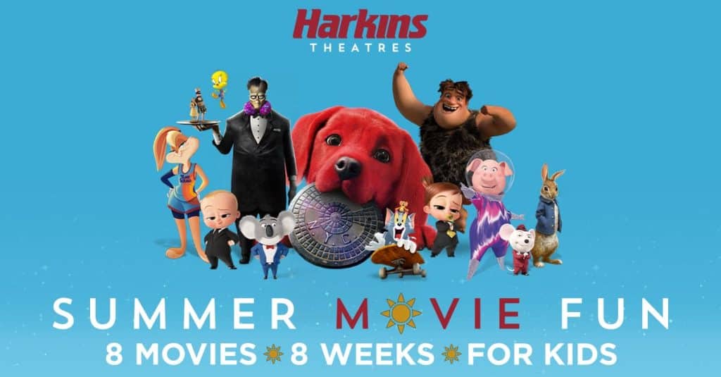 Summer Movie Fun Series at Harkins Theatres offers discounted kids
