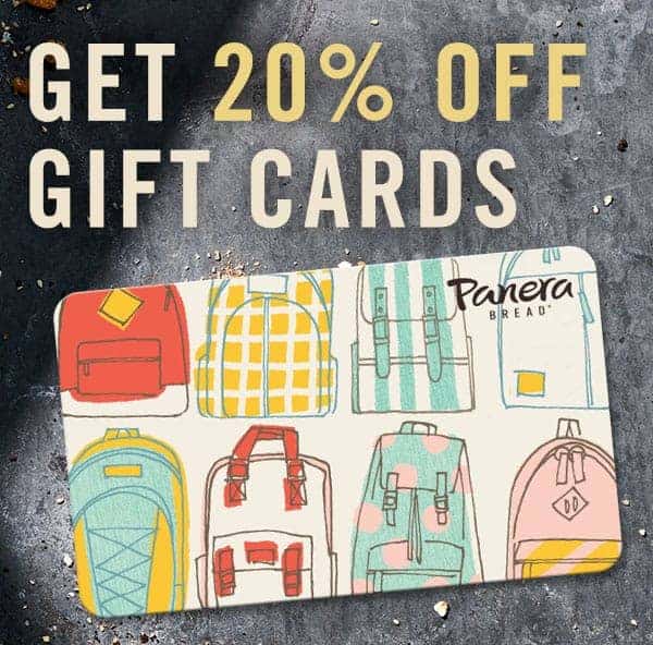 Get discounted gift cards at Panera Bread through Aug. 31 Living On