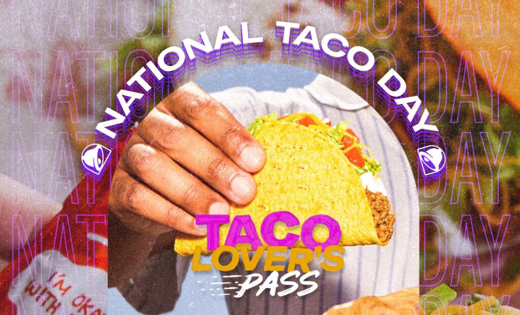 Taco Bell brings back 10 Taco Lover's Pass for National Taco Day