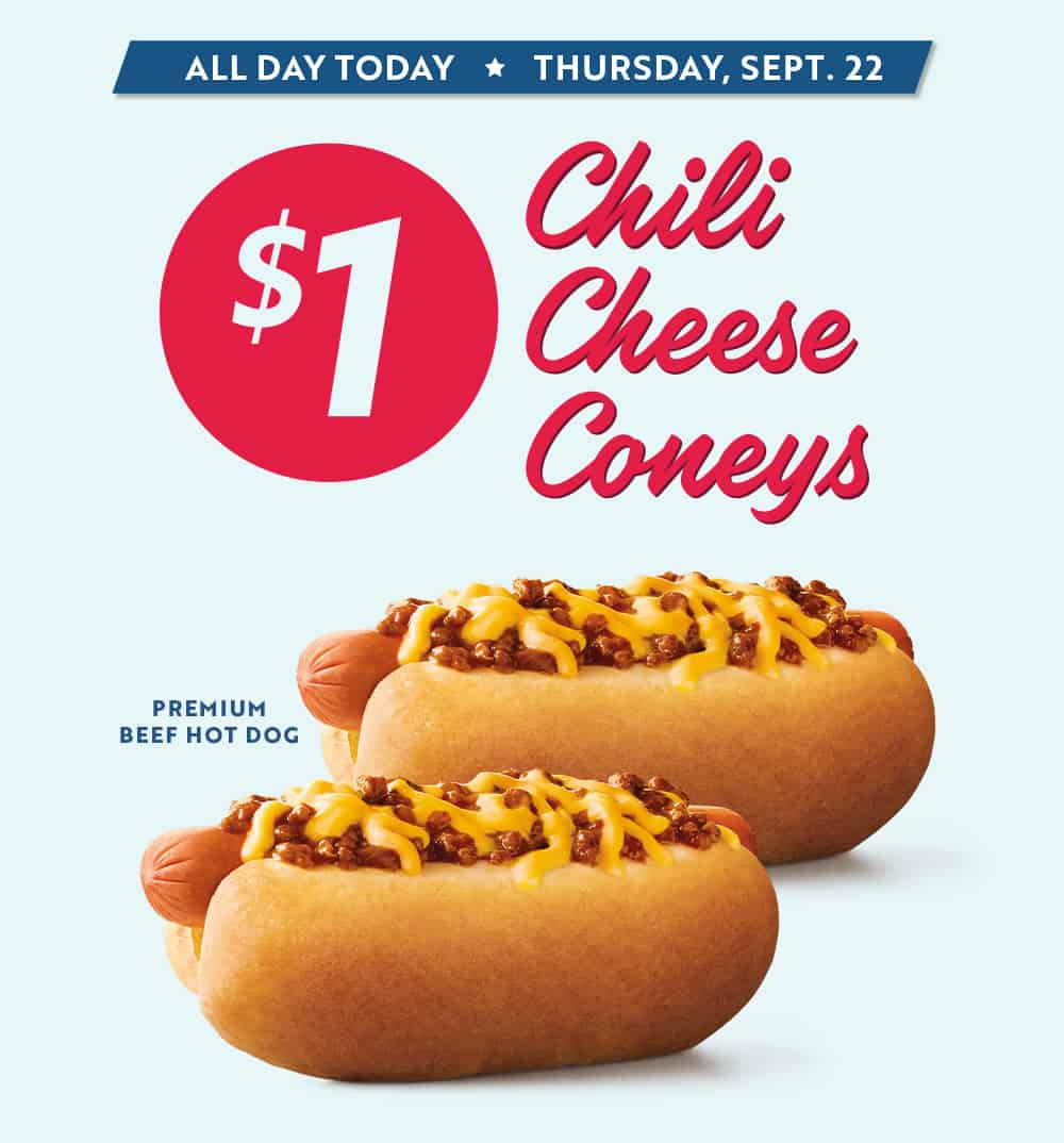 how much is a coney dog at sonic