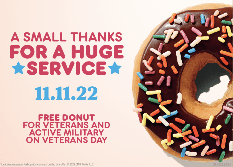 Veterans Day freebies and deals 2022 Living On The Cheap