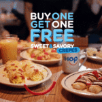 IHOP serves buy-one-get-one free crepes