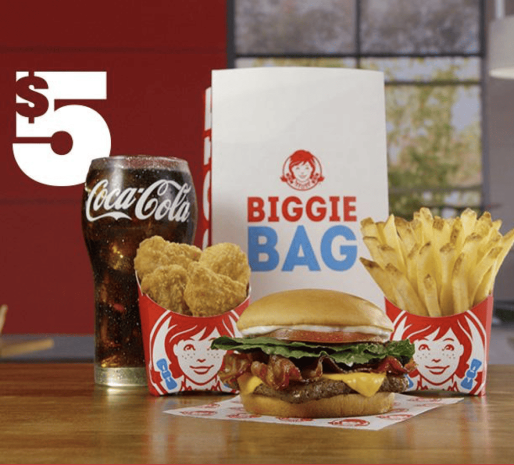 Wendy’s offers big savings with Biggie Bag meal deals — starting at $5 ...