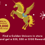 Find Golden Unicorn at World Market for $20, $50 or $100 Reward