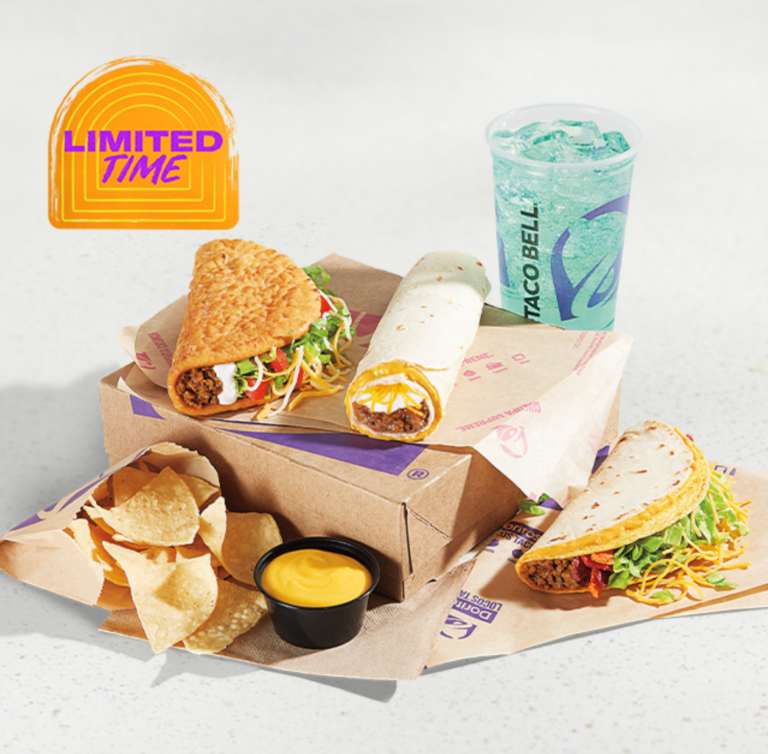 Enjoy $7 Luxe Cravings Box at Taco Bell with five popular menu items ...