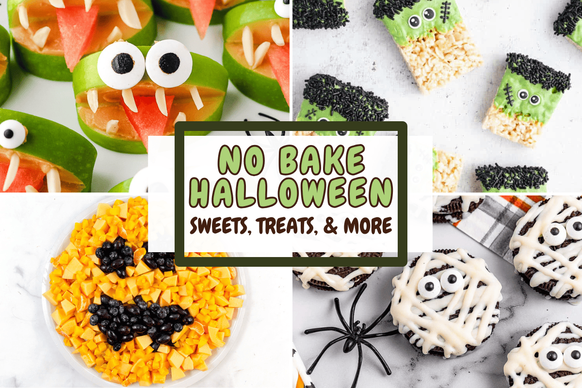 NO BAKE HALLOWEEN SCHOOL PARTY RECIPES