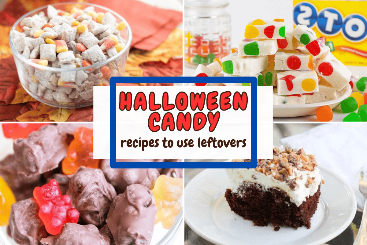 recipes using leftover halloween candy